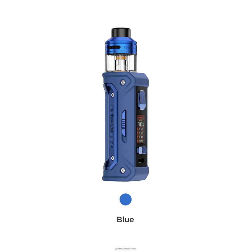 GeekVape E100i-Kit 3000 mAh Blau 6HX8NZ149 GeekVape Clearance