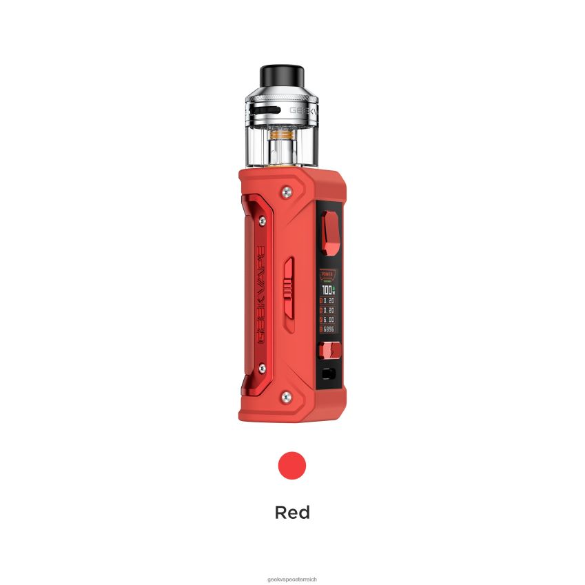 GeekVape E100i-Kit 3000 mAh Rot 6HX8NZ148 GeekVape Kaufen