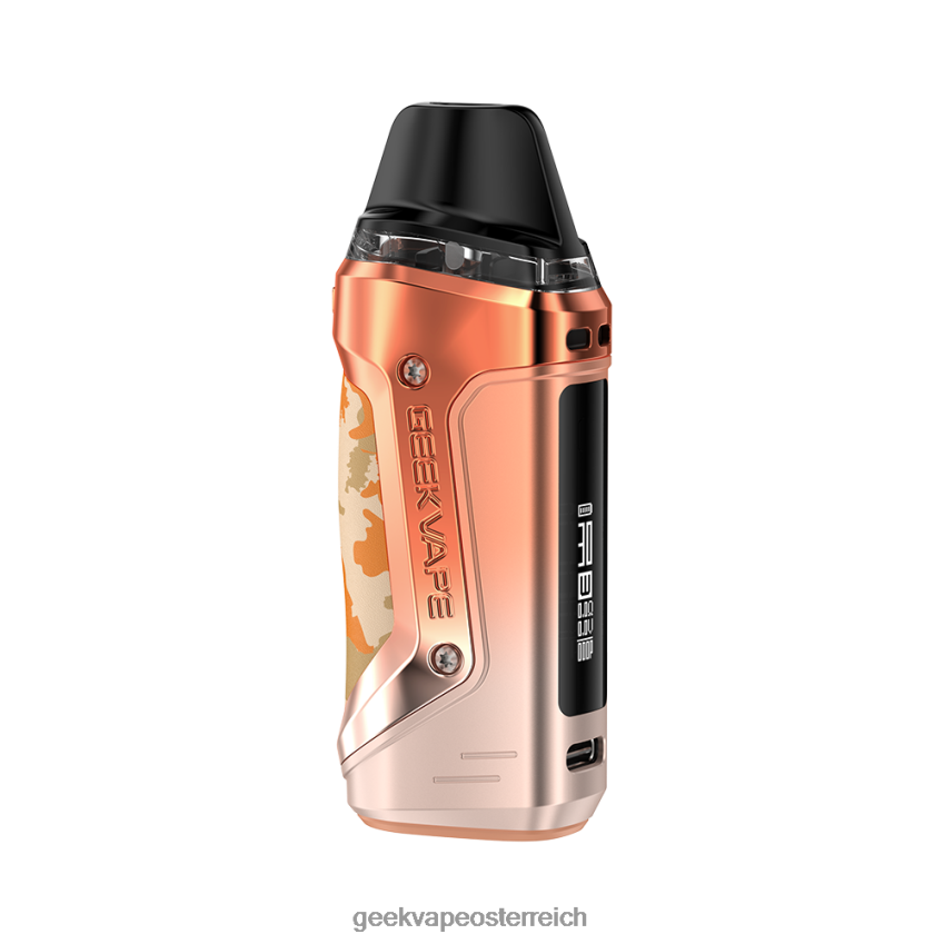 GeekVape ein 2 (Aegis Nano 2) Kit 1100mAh Sonnenuntergang-Gelb 6HX8NZ59 GeekVape Clearance