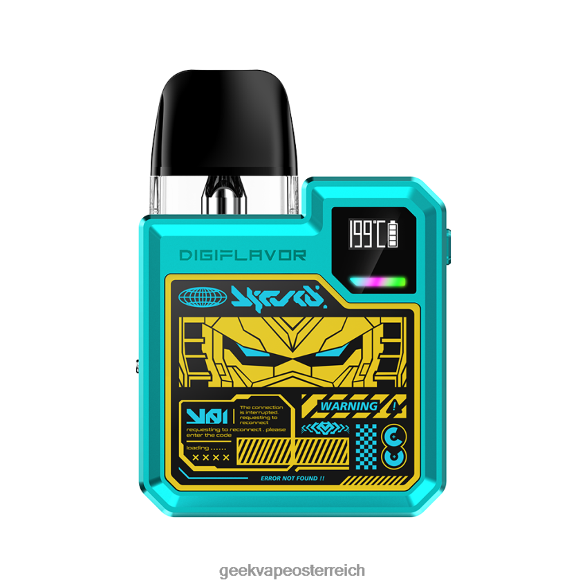 GeekVape Digiflavor Digi-Q-Kit 1000 mAh Mecha-Blau 6HX8NZ74 GeekVape On Sale