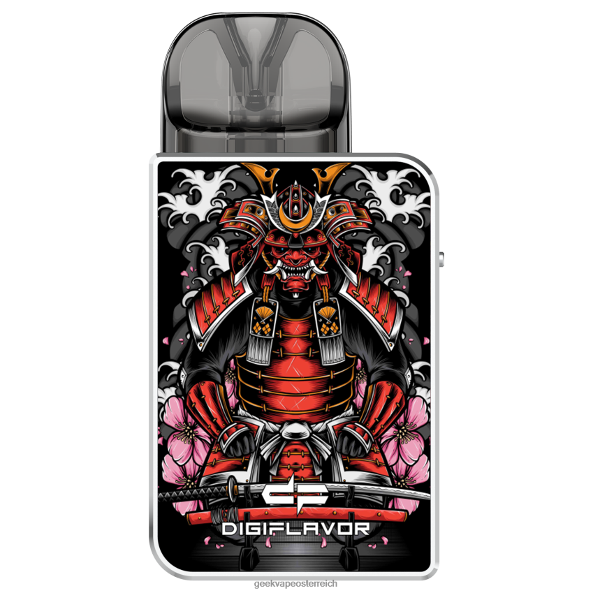 GeekVape Digiflavor U-Pod-Kit 1000 mAh Samurai-Silber 6HX8NZ67 GeekVape Verkaufen