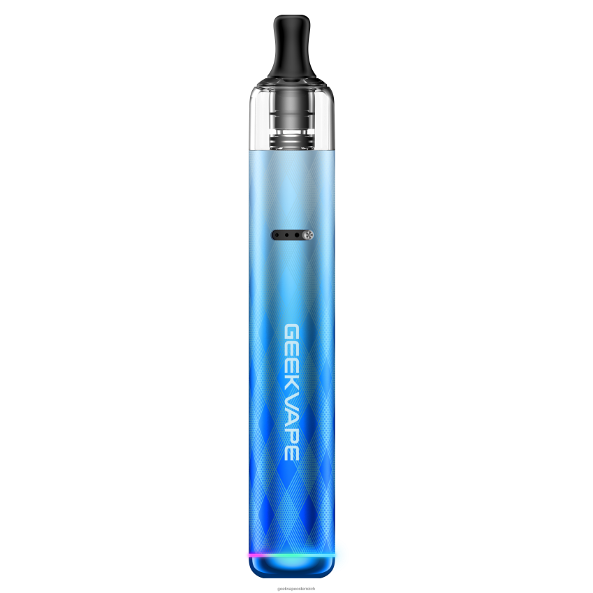 GeekVape Wenax S3 (Stylus 3) Vape Pen Kit 1100 mAh Textur blau 6HX8NZ65 GeekVape Store